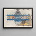 Project voor een diploma van Arti en Amicitiae voor Prins Hendrik bij zijn toetreding als ere-lid in 1902 - Carel Adolph Lion Cachet — ingelijst kunstwerk aan de muur