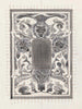 van een ornamentaal schilderij met leeuwen - Carel Adolph Lion Cachet — weergave van het kunstwerk
