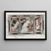 Ornamentaal Design - Carel Adolph Lion Cachet — ingelijst kunstwerk aan de muur