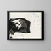 Twee katten - Carel Adolph Lion Cachet — ingelijst kunstwerk aan de muur