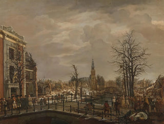 Carel Lodewijk Hansen - The Rapenburg in Leiden.webp