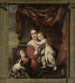 Caritas Joanna de Geer 1629-1691 with her children Cécilia Trip 1660-1728 and Laurens Trip born in 1662 - Ferdinand Bol — artwork view