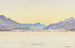 Landschap van de bovenste Engadine - Carl Albert von Salis — weergave van het kunstwerk