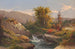 Herfst in de bergen van Catskill - Carl August Sommer — weergave van het kunstwerk