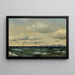Hemel en zee - Carl Baage — ingelijst kunstwerk aan de muur