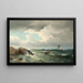 Maritiem landschap - Carl Bille — ingelijst kunstwerk aan de muur