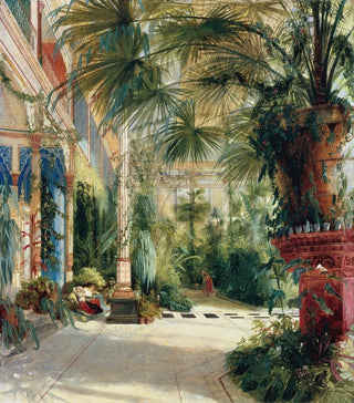Carl Blechen - The Interior of the Palm House.webp
