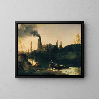 Carl Blechen - The NeustadtEberswalde Rolling Mill.webp