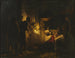 Aanbidding der herders - Carl Bloch — weergave van het kunstwerk
