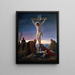 De Christus aan het kruis - Carl Bloch — ingelijst kunstwerk aan de muur