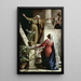 Marie en Elisabeth - Carl Bloch — ingelijst kunstwerk aan de muur