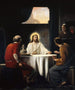 Maaltijd in Emmaüs - Carl Bloch — weergave van het kunstwerk