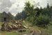Place de stockage de bois - Carl Bolze — artwork view