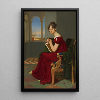 Carl Christian Vogel von Vogelstein - Junge Dame Mit Zeichengert Girl With a Drawing Instrument The Countess Thekla Ludolf.webp
