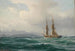 Maritieme schilderkunst - Carl Emil Baagøe — weergave van het kunstwerk