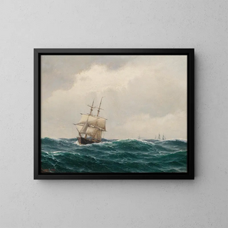 Carl Emil Baage - Maritime painting II.webp