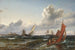 van zeilboten en visserijschepen in de Sund bij Kronborg - Carl Frederik Sørensen — weergave van het kunstwerk