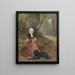 Ruheplätzchen - Carl Fröschl — framed artwork on a wall