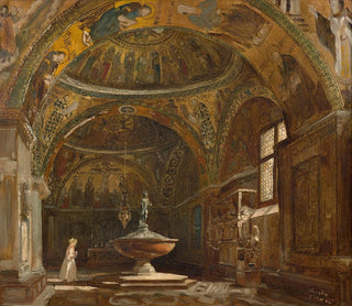 Carl Georg Anton Graeb - Baptisery of the Basilica of San Marco.webp