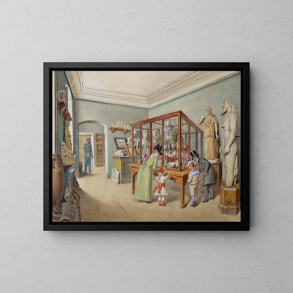 The Cypriot Room - Carl Goebel the Younger — framed artwork on a wall