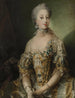 Sofia Magdalena, koningin van Zweden - Carl Gustaf Pilo — weergave van het kunstwerk