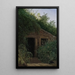 Reproductie van het schilderij Een mijnput overwoekerd door de vegetatie - Carl Gustav Carus