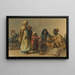 La Répétition, Caïro - Carl Haag — ingelijst kunstwerk aan de muur
