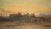 De ruïnes van de tempel van de zon, Palmyra - Carl Haag — weergave van het kunstwerk