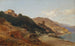 Italiaans landschap in de avond - Carl Hasch — weergave van het kunstwerk