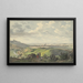 De stad Arnberg in Oberpfalz - Carl Heinzmann — ingelijst kunstwerk aan de muur