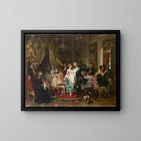 Le Tufling - Carl Herpfer — framed artwork on a wall