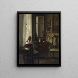 Carl Holse - Interior with a Girl Reading.webp