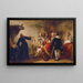 Een astroloog voorspelt aan Rodolphe van Habsburg - Carl Johann Nepomuk Hemerlein — ingelijst kunstwerk aan de muur