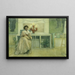 Na het Promodansfeest - Carl Larsson — ingelijst kunstwerk aan de muur
