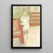 Meisje en schommelstoel - Carl Larsson — ingelijst kunstwerk aan de muur
