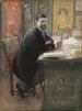 Gustaf Upmark, directeur van het Nationaal Museum - Carl Larsson — weergave van het kunstwerk