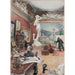 Binnenkant van de Fürstenberg-galerij - Carl Larsson — weergave van het kunstwerk