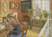 Schrift van brieven - Carl Larsson — weergave van het kunstwerk
