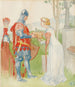 Lisana en Margon - Carl Larsson — weergave van het kunstwerk