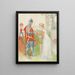 Lisana en Margon - Carl Larsson — ingelijst kunstwerk aan de muur