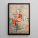 Reproductie van het schilderij Lisbeth - Carl Larsson