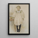 Martha Winslow - Carl Larsson — ingelijst kunstwerk aan de muur