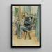 Spiegelbeeld met Brita - Carl Larsson — ingelijst kunstwerk aan de muur