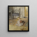 Pont - Carl Larsson — ingelijst kunstwerk aan de muur