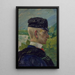 Portret van een jongen Studie voor Ochtendgebeden - Carl Larsson — ingelijst kunstwerk aan de muur