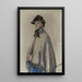 Reproductie van het schilderij Portret van de moeder van de kunstenaar - Carl Larsson