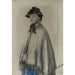 Reproductie van het schilderij Portret van de moeder van de kunstenaar - Carl Larsson