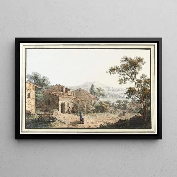 Carl Ludwig Hackert - Vue de Bernais en Savoie.webp