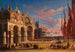 Piazza San Marco, Venetië - Carl Ludwig Rundt — weergave van het kunstwerk