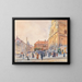 Kerk van de karmelieten van Leopoldstadt - Carl Müller — ingelijst kunstwerk aan de muur